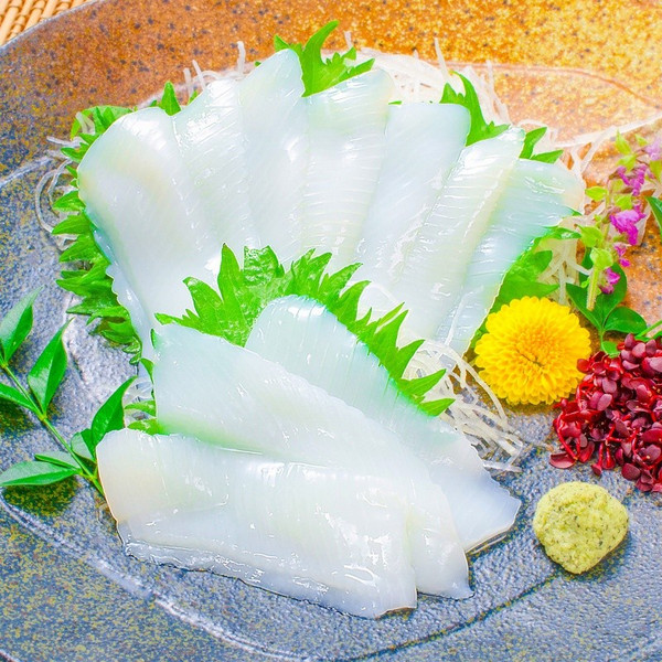 鱿鱼寿司片 _生食产品系列_产品展示_山东昊兴食品